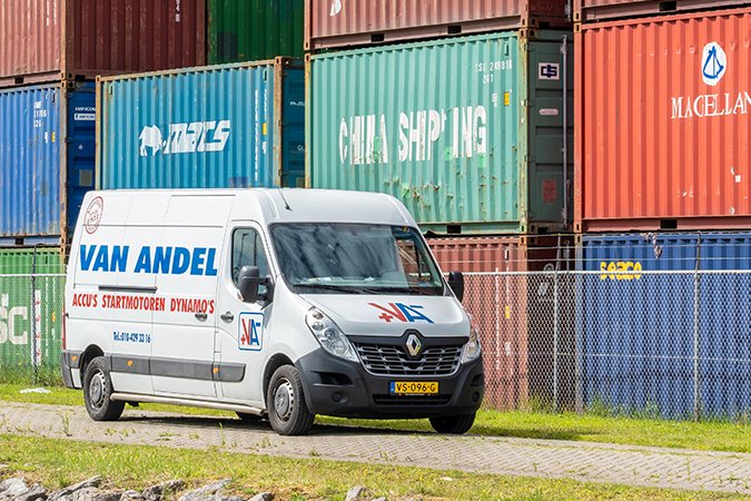 dynamo auto busje vanandelrotterdam